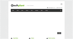 Desktop Screenshot of gaultplant.com